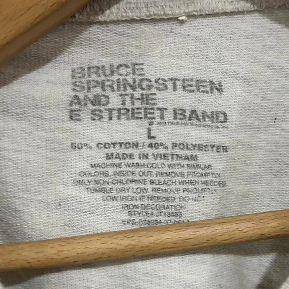 Gray Bruce Springsteen Graphic Sweatshirt - Picture 3 of 3